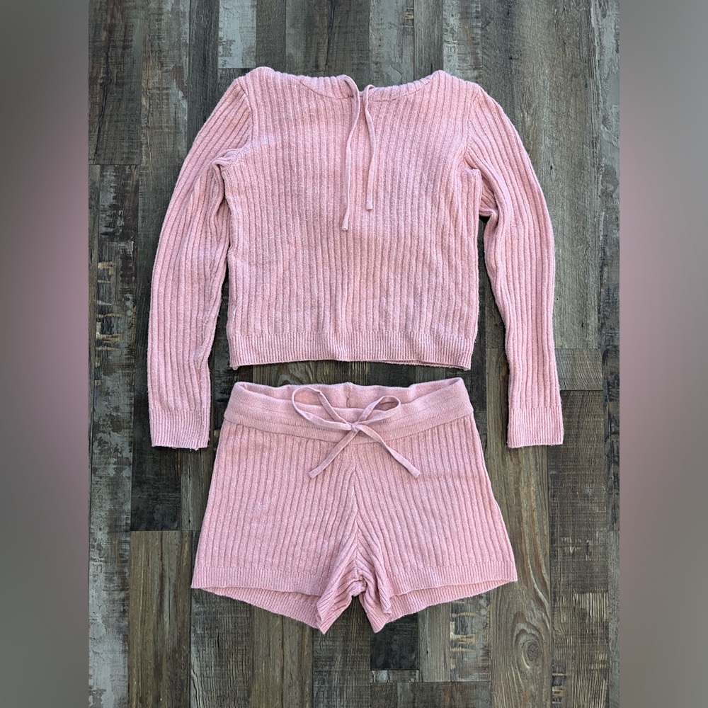 Pink pjs set! Worn once!🩷🩷